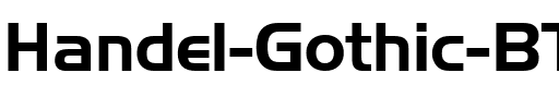 HandelGothic BT Regular.ttf