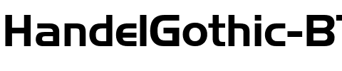 HandelGothic BT Regular.ttf