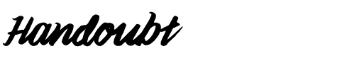 Handoubt Regular.ttf