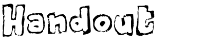 Handout Regular.ttf