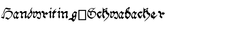 Handwriting_Schwabacher Medium.otf
