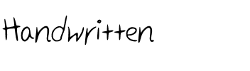 Handwritten Medium.ttf