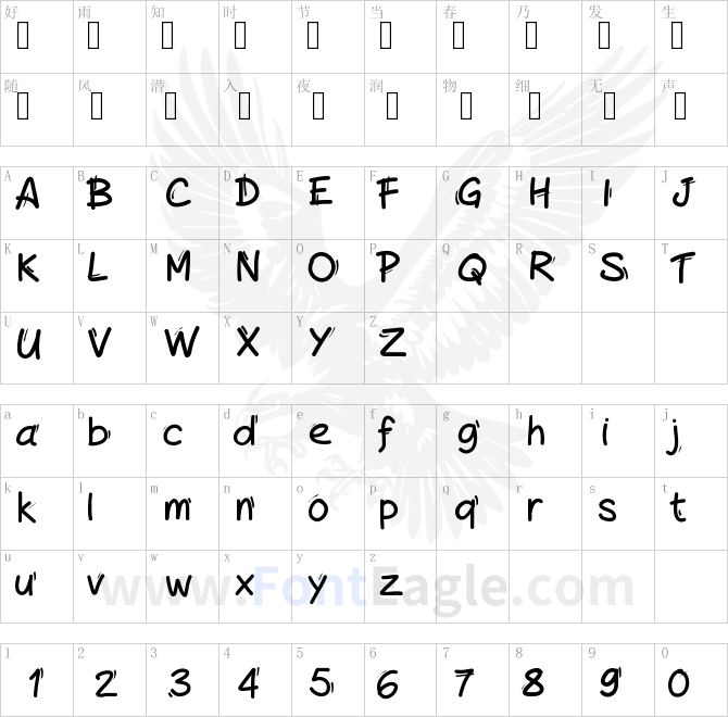 Handylinedfont