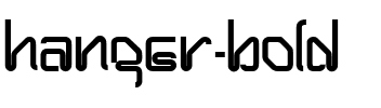 Hanger Bold.ttf
