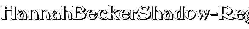 HannahBeckerShadow Regular.ttf