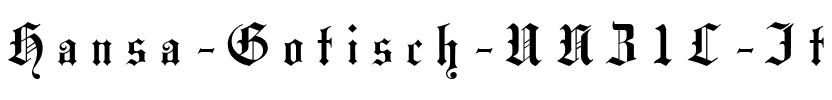 Hansa Gotisch UNZ1L Italic.ttf