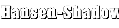 Hansen Shadow Regular.ttf