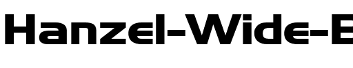 Hanzel Wide Bold.ttf