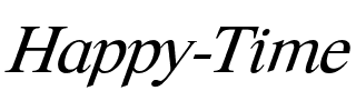 Happy Time Happy Time.otf