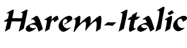 Harem Italic.ttf