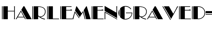 HarlemEngraved Regular.ttf