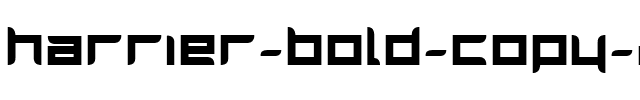 Harrier Bold Bold.ttf