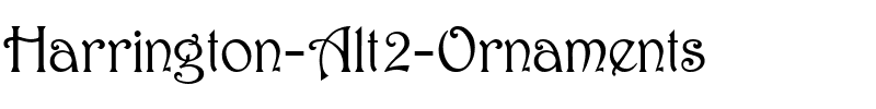 Harrington Alt2 Ornaments Regular.ttf