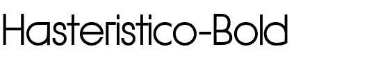 Hasteristico Bold.ttf
