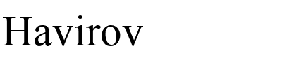 Havirov Regular.ttf