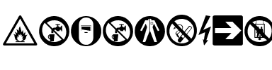 Hazard Signs Regular.ttf