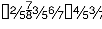 HeFractions Regular.ttf