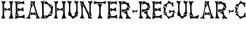 Headhunter Regular.ttf