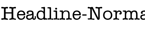 Headline Normal.ttf