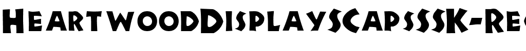 HeartwoodDisplaySCapsSSK Regular.ttf