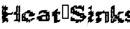 Heat Sinks 586 Regular.ttf