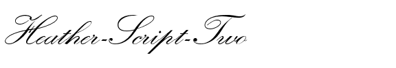 Heather Script Two Regular.ttf