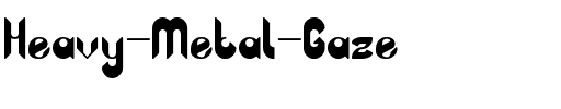 Heavy Metal Gaze Normal.ttf