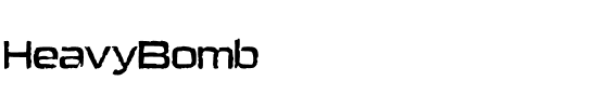 HeavyBomb HeavyBomb.ttf