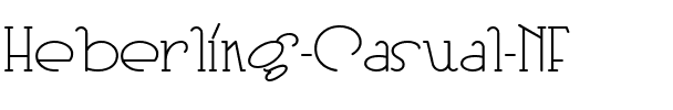 Heberling Casual NF Regular.ttf