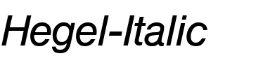 Hegel Italic.ttf