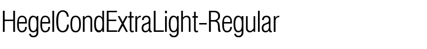 HegelCondExtraLight Regular.ttf