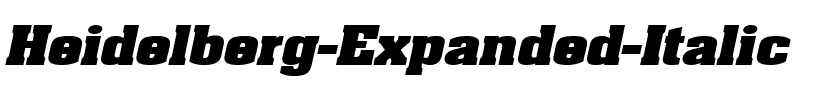 Heidelberg-Expanded Italic.ttf