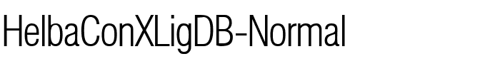 HelbaConXLigDB Normal.ttf