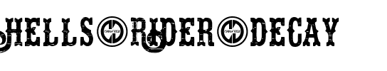 Hells Rider Decay Regular.ttf