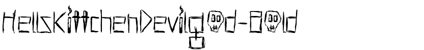 Hells Kittchen Devil God Bold.otf