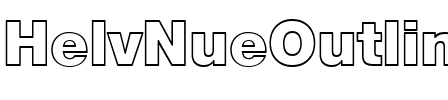 HelvNueOutline Normal.ttf