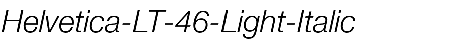 HelveticaNeue LT 45 Light Italic.ttf