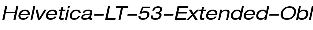 HelveticaNeue LT 53 Ex Oblique.ttf