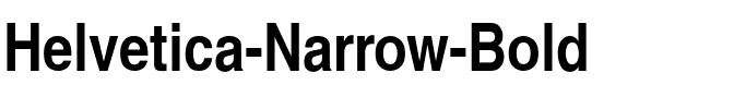 Helvetica-Narrow-Bold Regular.ttf