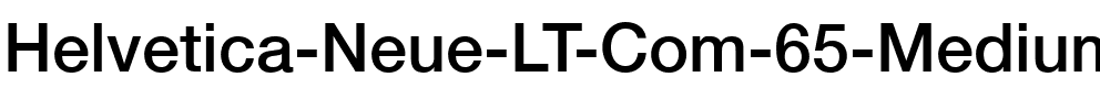HelveticaNeueLT Com 65 Md Regular.ttf