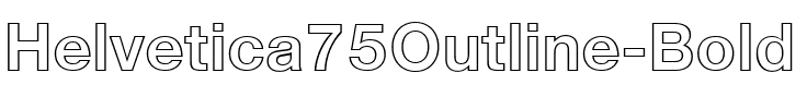 Helvetica75Outline Bold.ttf