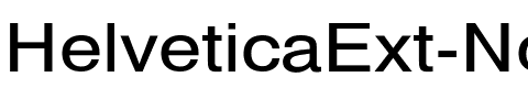HelveticaExt-No Regular.ttf