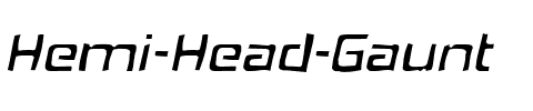 Hemi Head Gaunt Regular.ttf