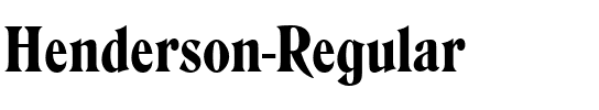 Henderson Regular.ttf