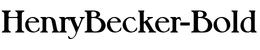 HenryBecker Bold.ttf