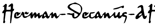 Herman Decanus AH Regular.ttf