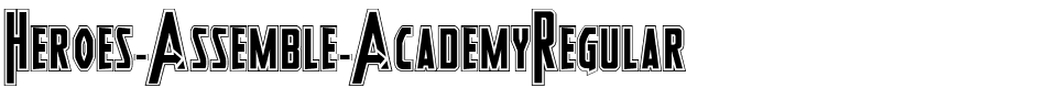 Heroes Assemble Academy Regular.ttf