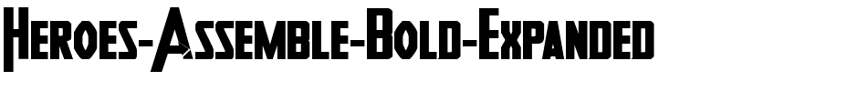 Heroes Assemble Bold Expanded Bold.ttf