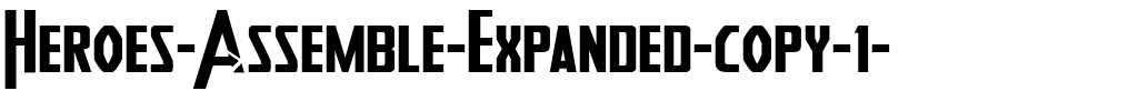 Heroes Assemble Expanded Expanded.ttf