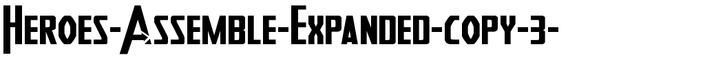 Heroes Assemble Expanded Expanded.ttf